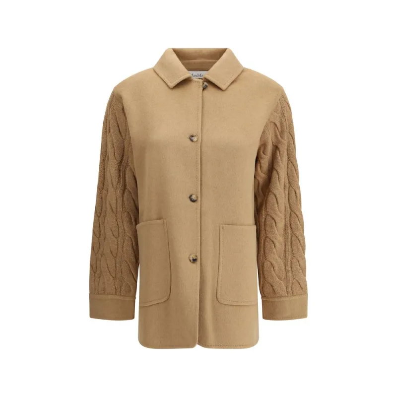 Double-breasted Jacket with contrasted sleeves sold by Lord & Taylor