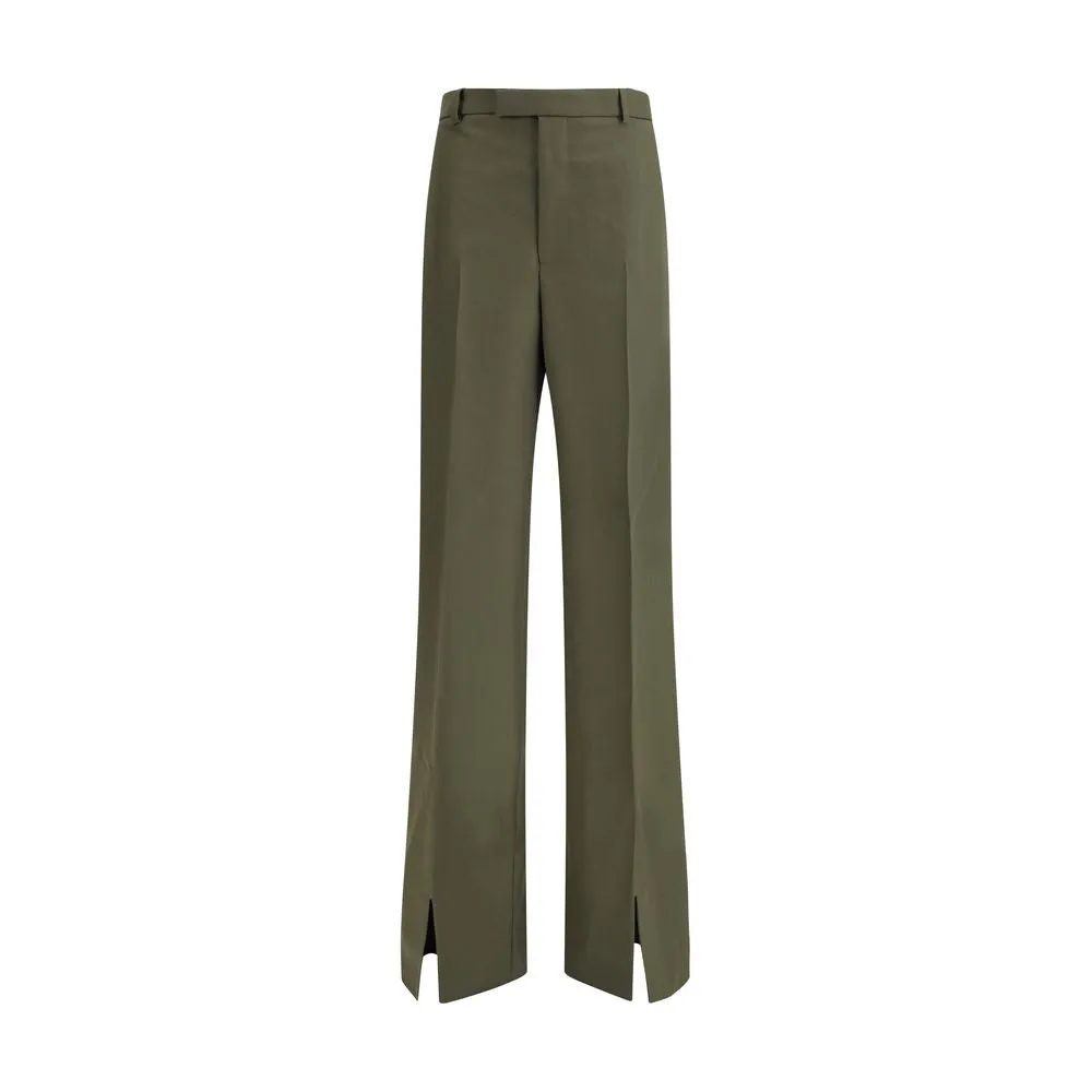 Boyfriend Trousers with embroidered logo sold by Lord & Taylor