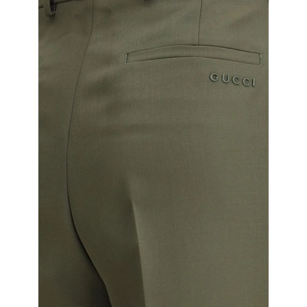 Boyfriend Trousers with embroidered logo sold by Lord & Taylor product image thumbnail 3