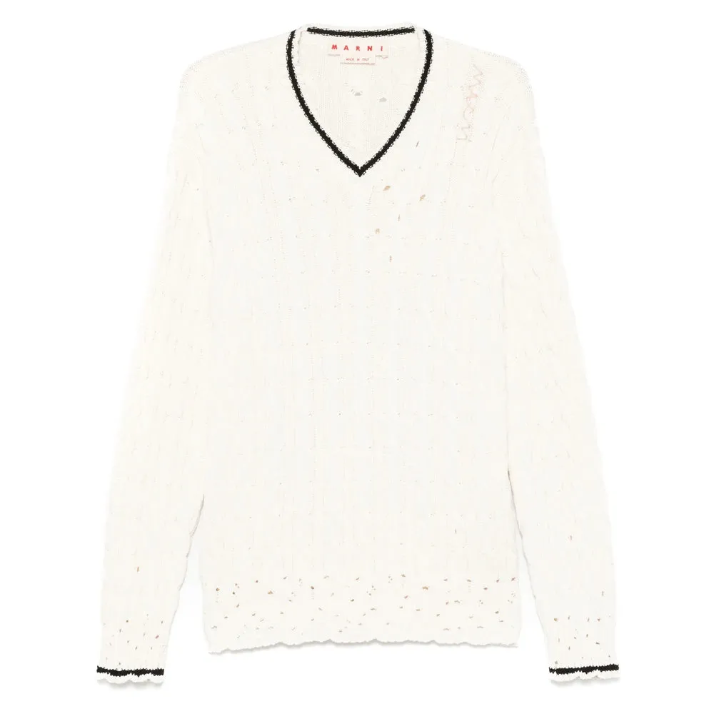 Marni White Sweater sold by Lord & Taylor