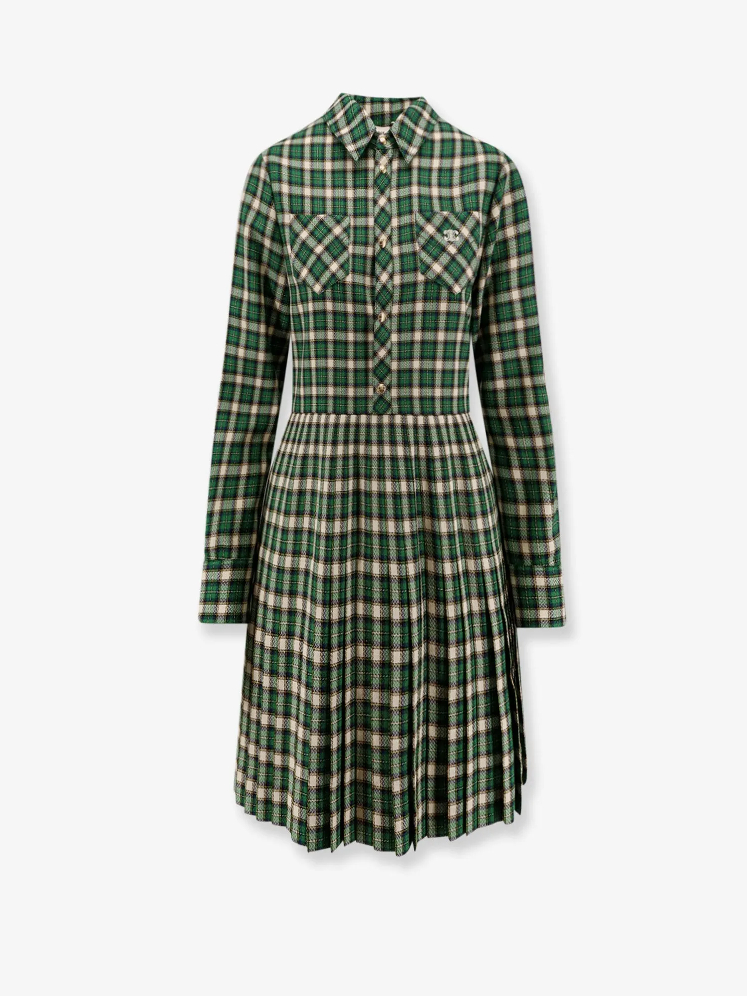 Tartan Wool Mini Dress sold by Lord & Taylor