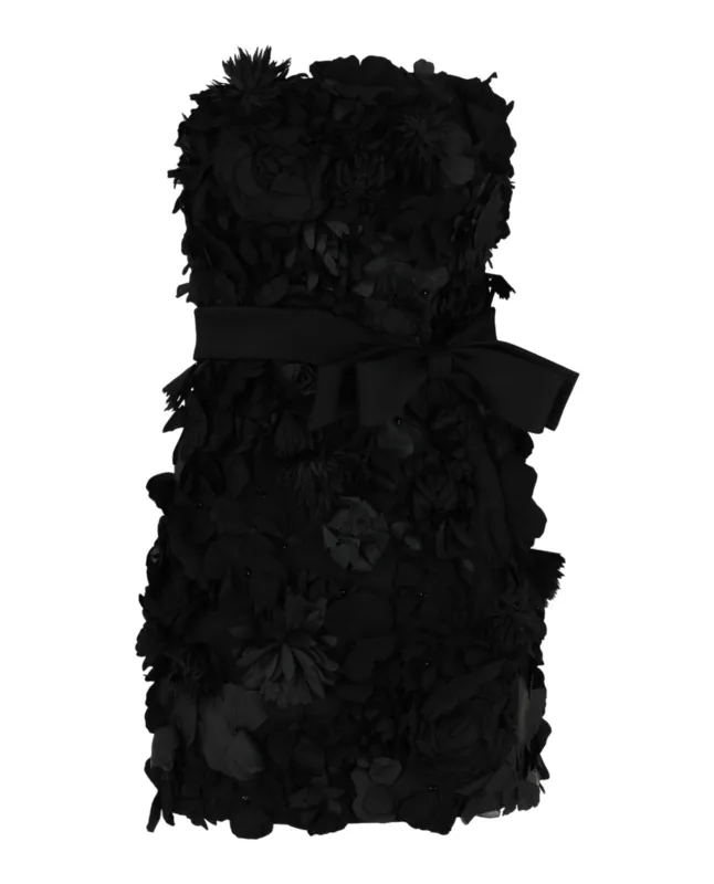 Bustier Embriodered Flower Dress sold by Lord & Taylor