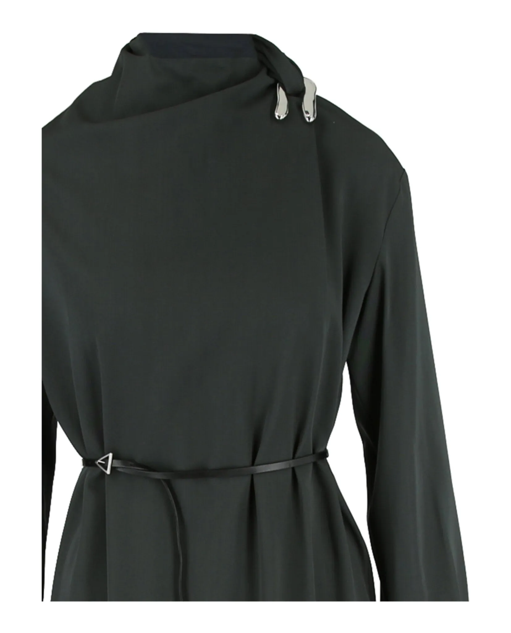 Bottega Veneta Belted Wool Wrap Dress sold by Lord & Taylor product image thumbnail 3