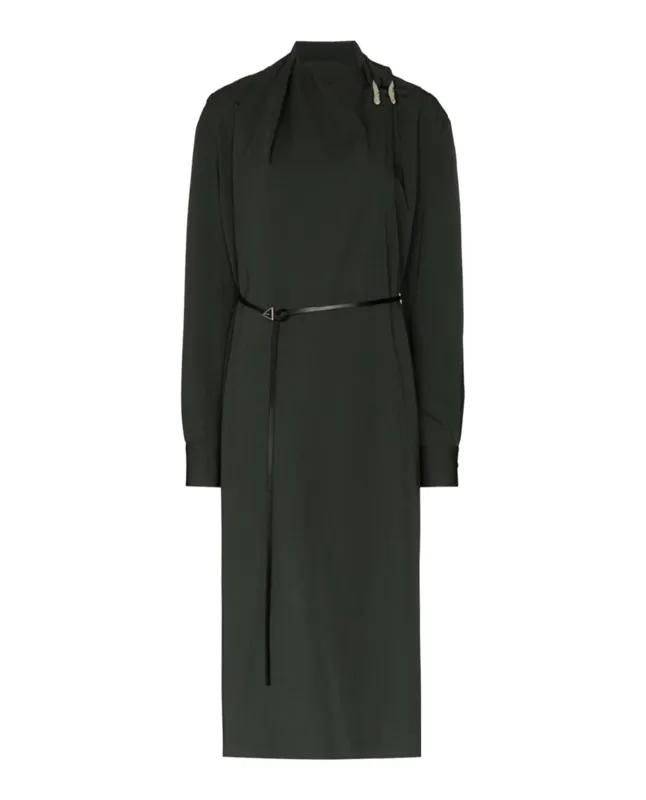 Bottega Veneta Belted Wool Wrap Dress sold by Lord & Taylor