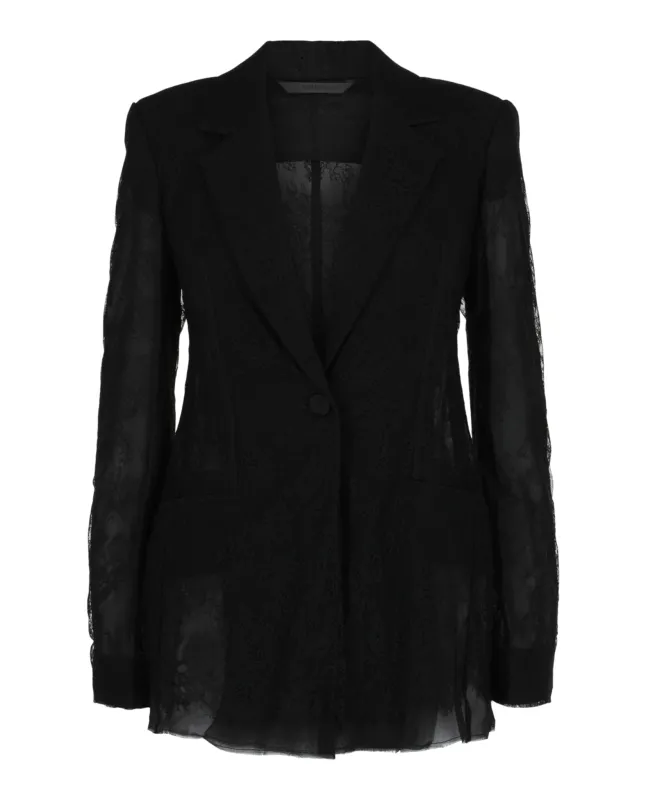 Floral Lace Blazer sold by Lord & Taylor