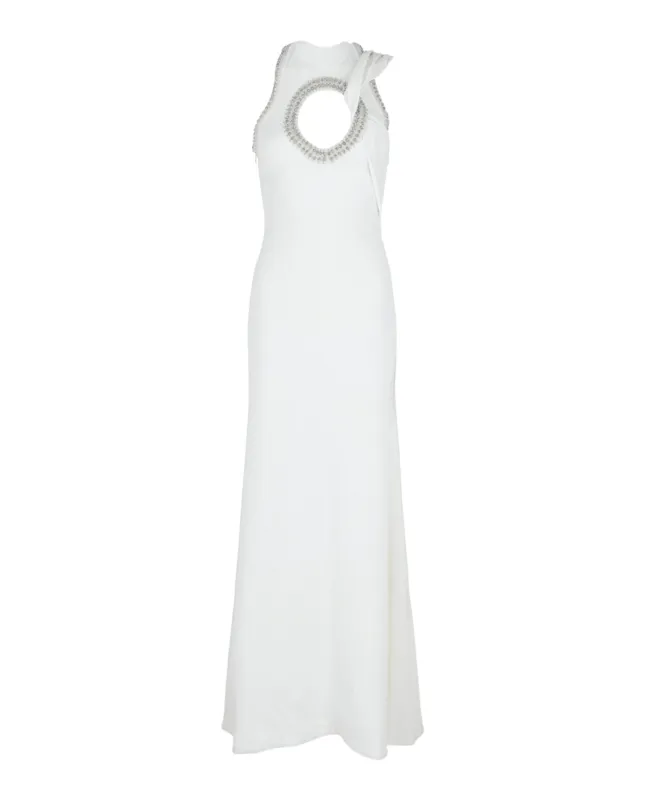 Cutout Crystal-Embellished Gown sold by Lord & Taylor