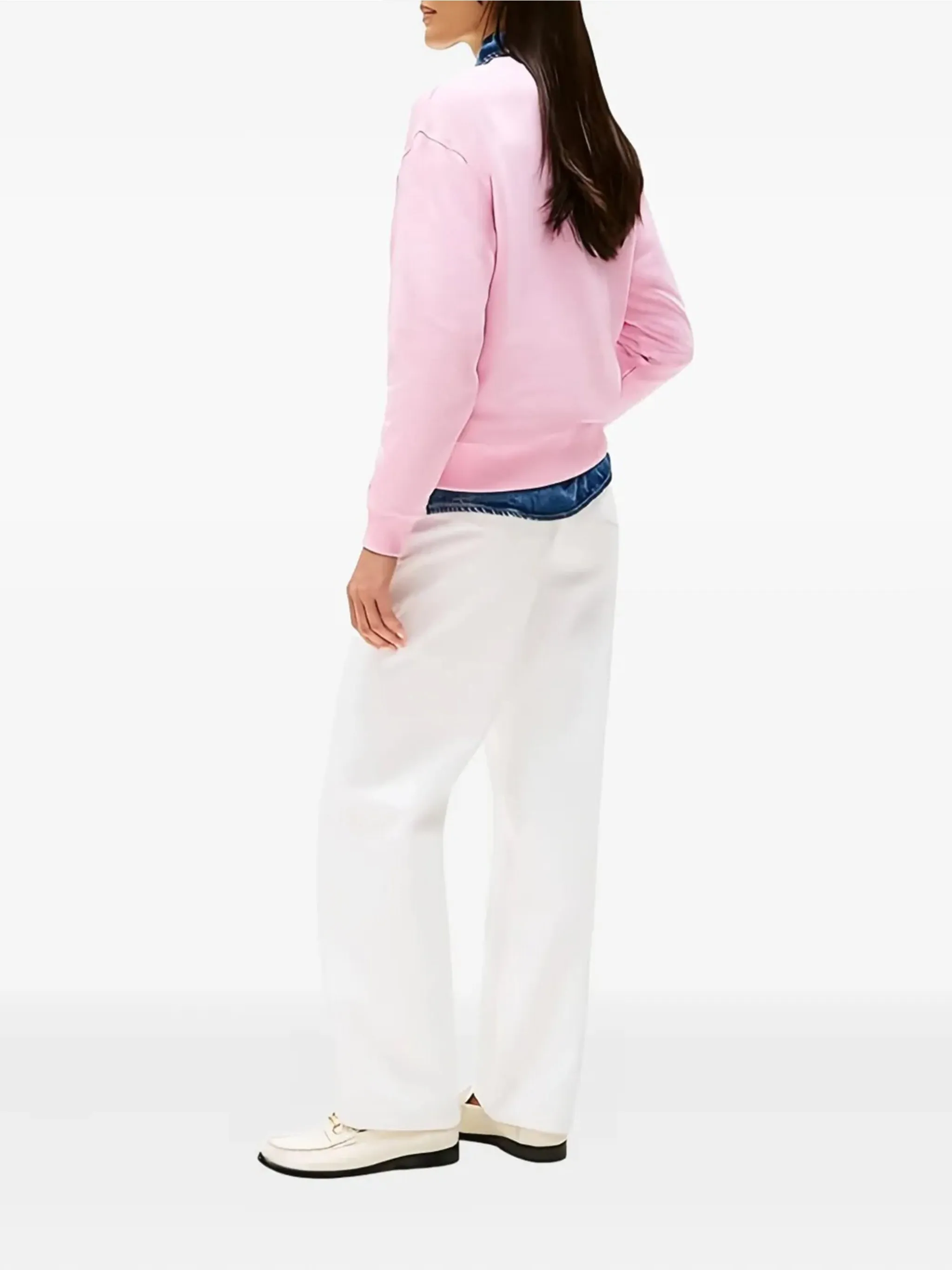 LOGO CREWNECK SWEATSHIRT sold by Lord & Taylor product image thumbnail 3