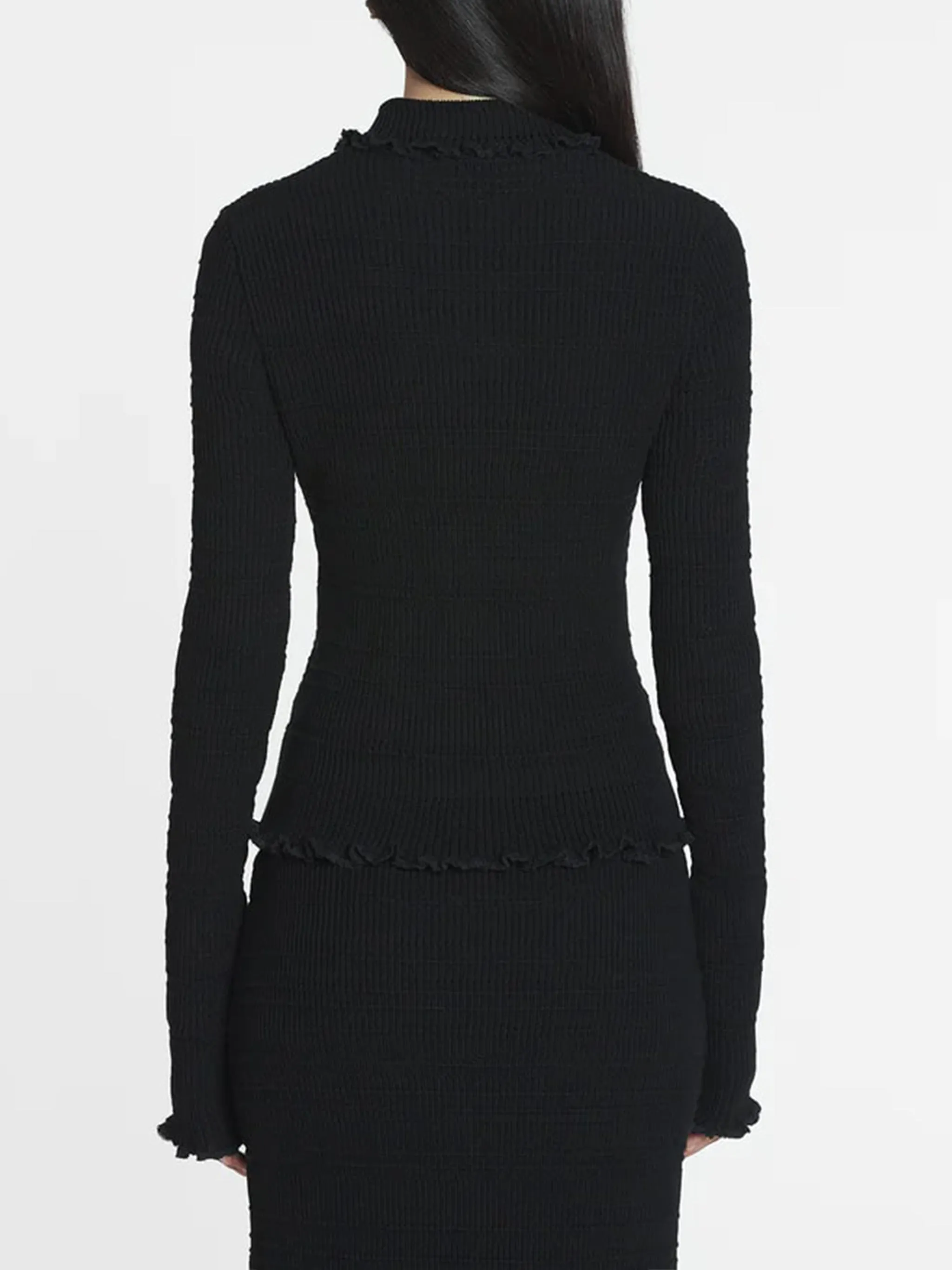 WOMEN BLACK WOOL BLEND SWEATER sold by Lord & Taylor product image thumbnail 3