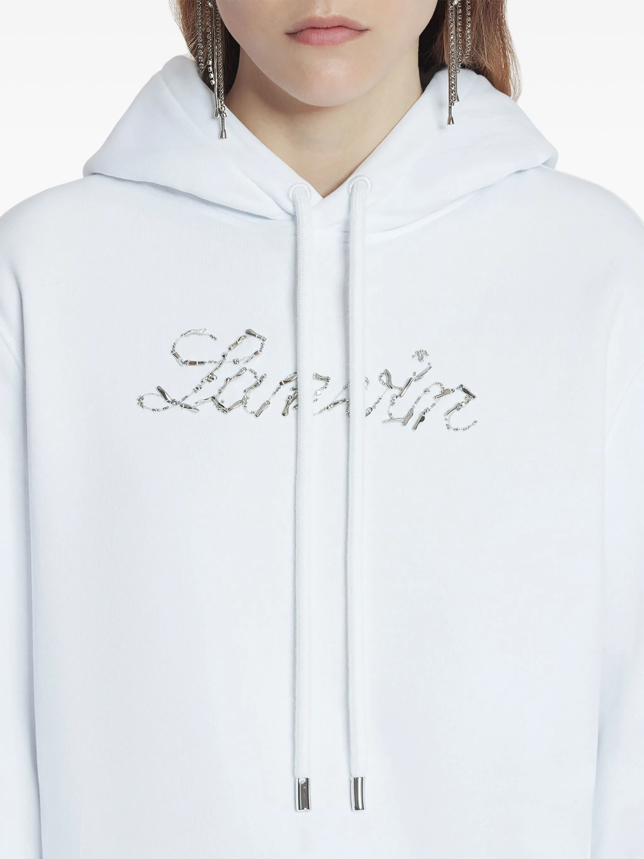 HOODIE LOGO MANUSCRIT BRODu00c9 sold by Lord & Taylor product image thumbnail 5