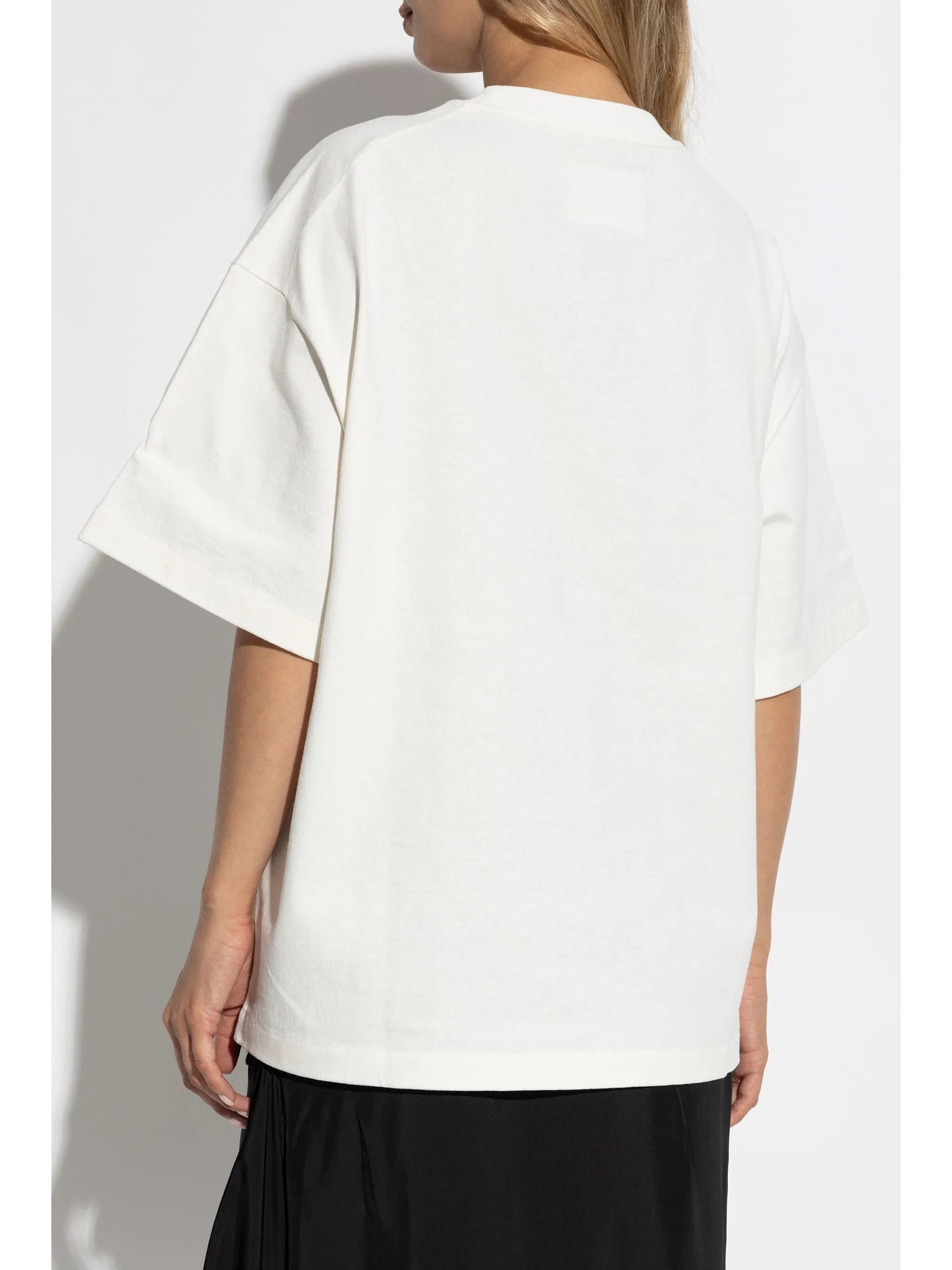 WOMEN WHITE COTTON T-SHIRT sold by Lord & Taylor product image thumbnail 4