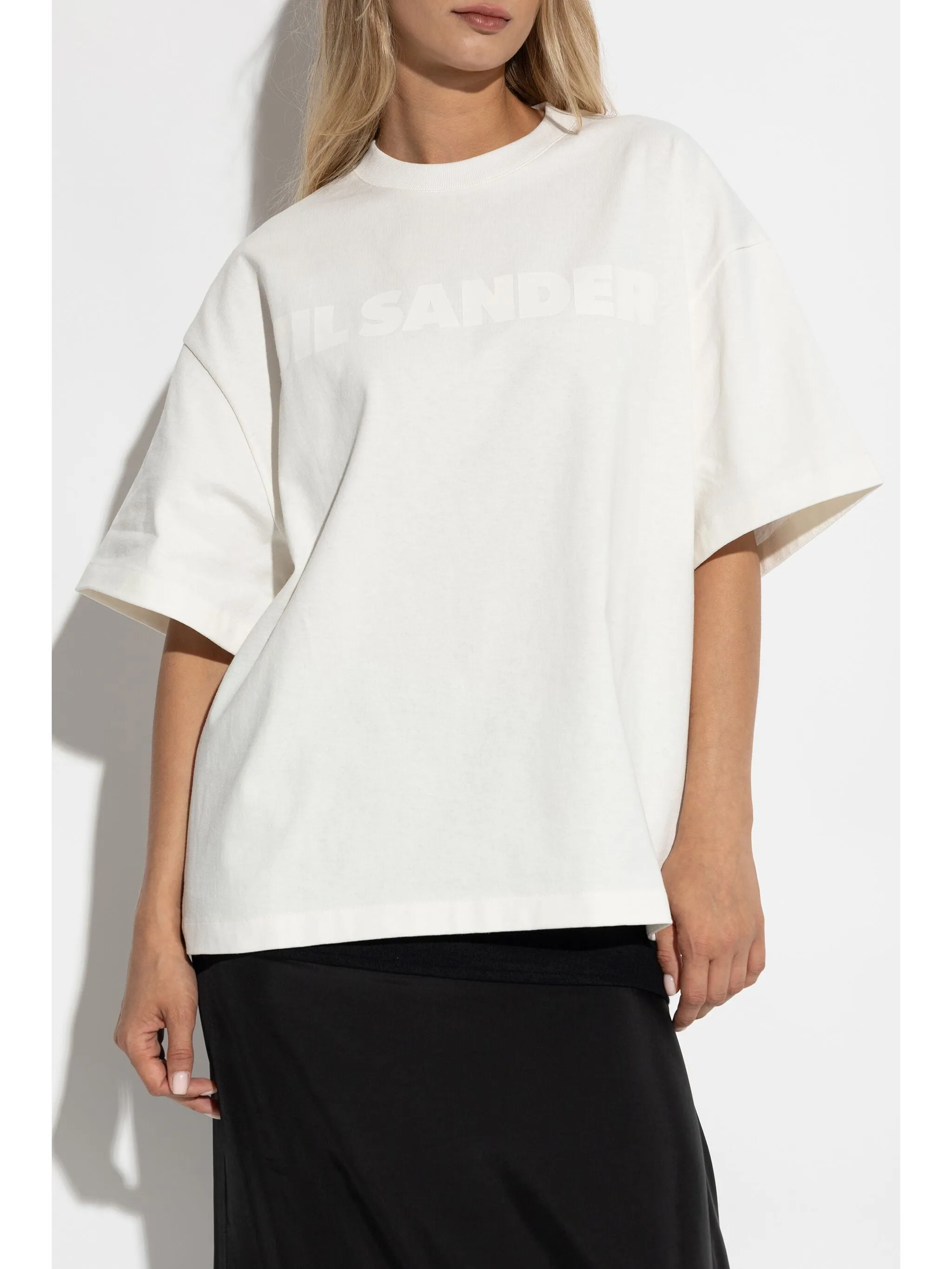 WOMEN WHITE COTTON T-SHIRT sold by Lord & Taylor product image thumbnail 3