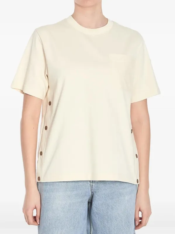 WOMEN WHITE COTTON T-SHIRT sold by Lord & Taylor
