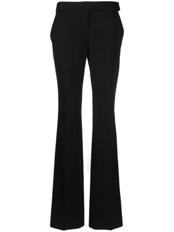 LOW WAIST SLIM WOOL PANTS sold by Lord & Taylor