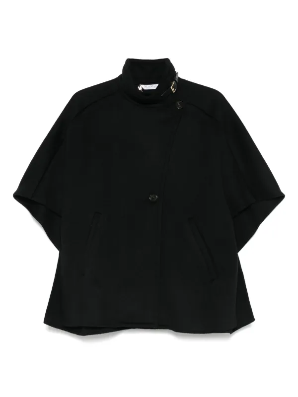 LIGHTWEIGHT BLACK CASHMERE DRAP CAPE sold by Lord & Taylor
