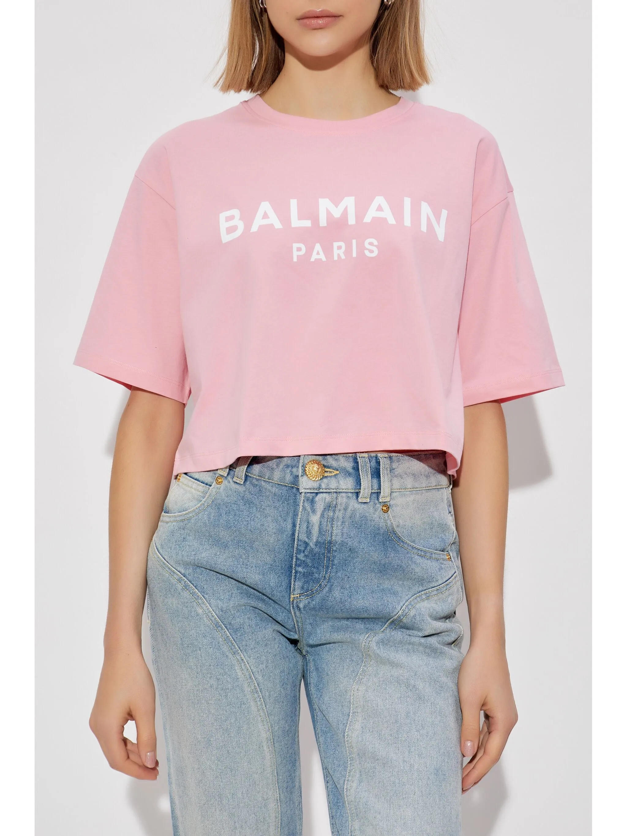CROPPED SS T-SHIRT sold by Lord & Taylor product image thumbnail 3