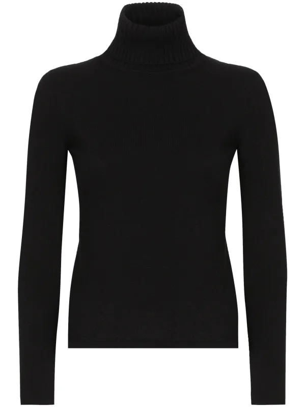 BLACK CASHMERE TURTLENECK SWEATER sold by Lord & Taylor
