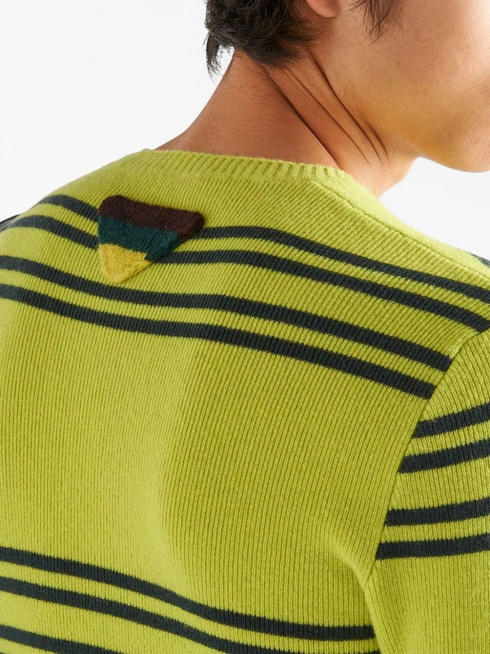 GREEN COTTON CREW-NECK SWEATER sold by Lord & Taylor product image thumbnail 2