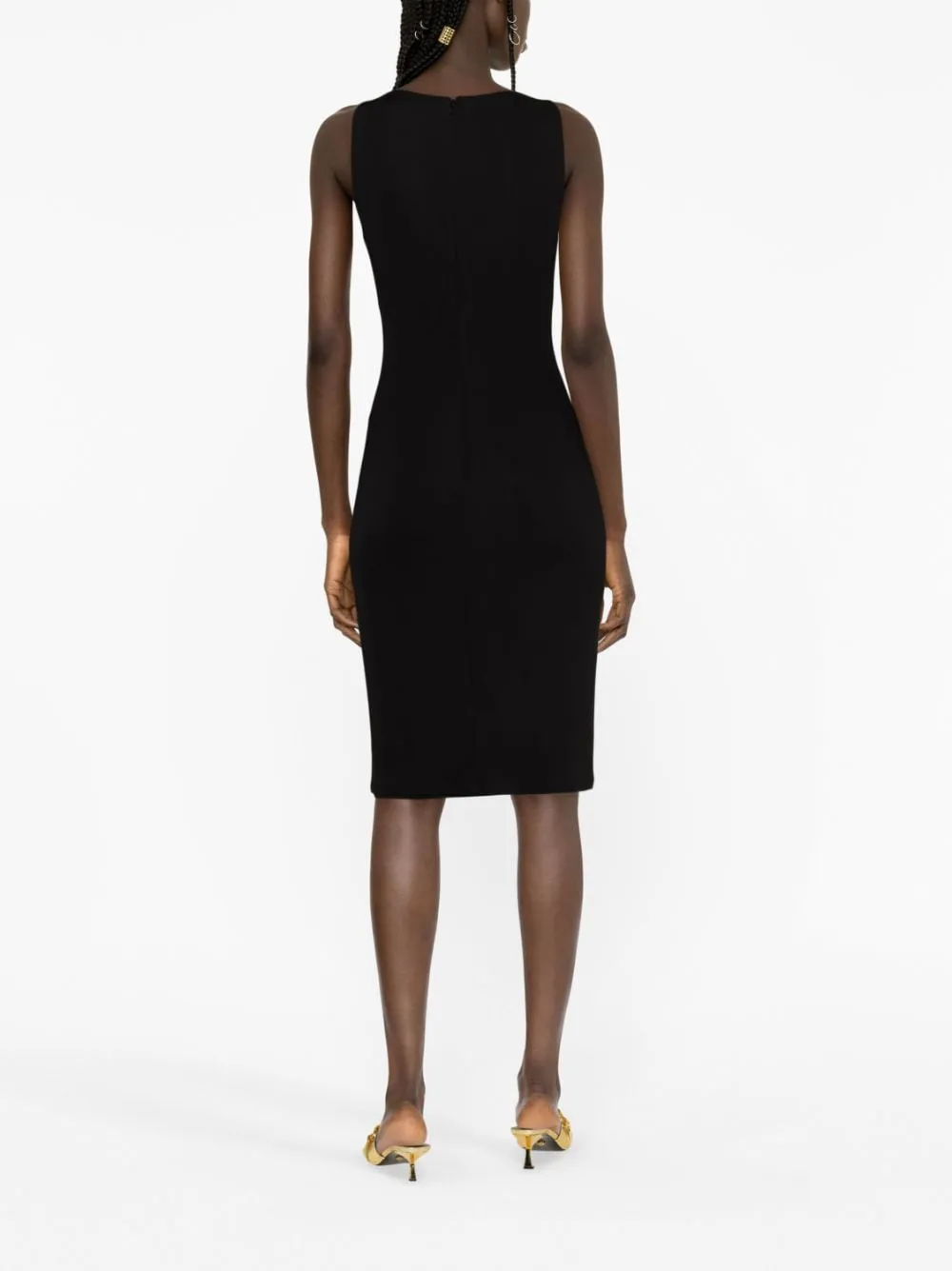 BLACK SILK DRESS sold by Lord & Taylor product image thumbnail 4