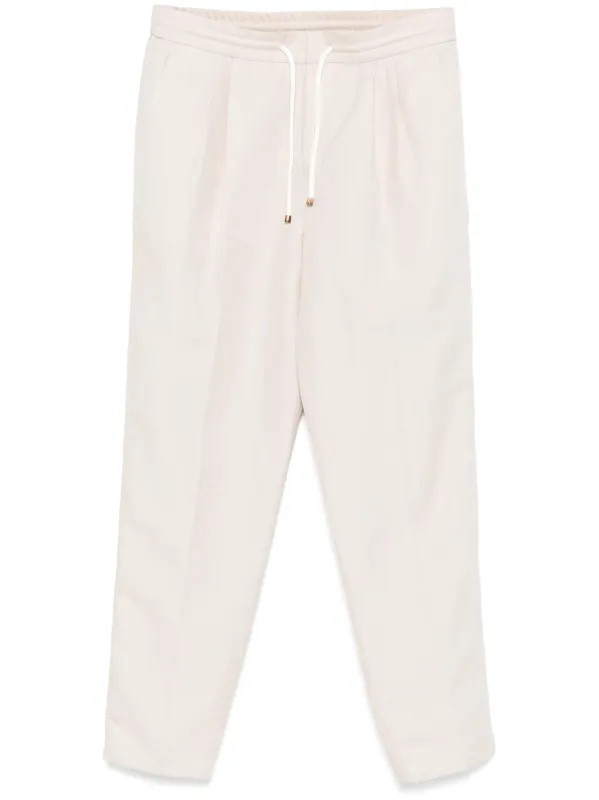 NUDE STRAIGHT-LEG LINEN PANTS sold by Lord & Taylor