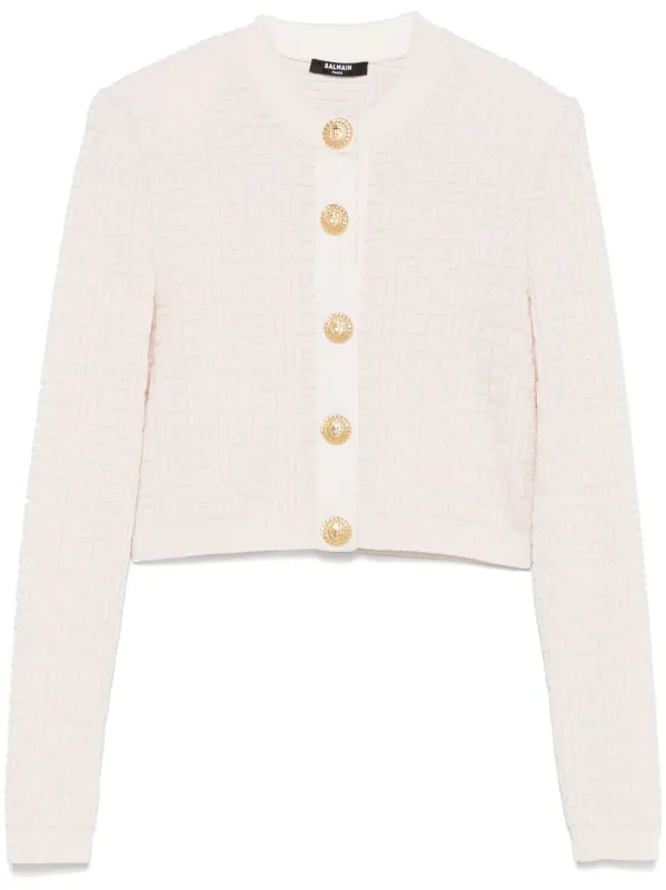NUDE PB LABYRINTH CARDIGAN made by Balmain