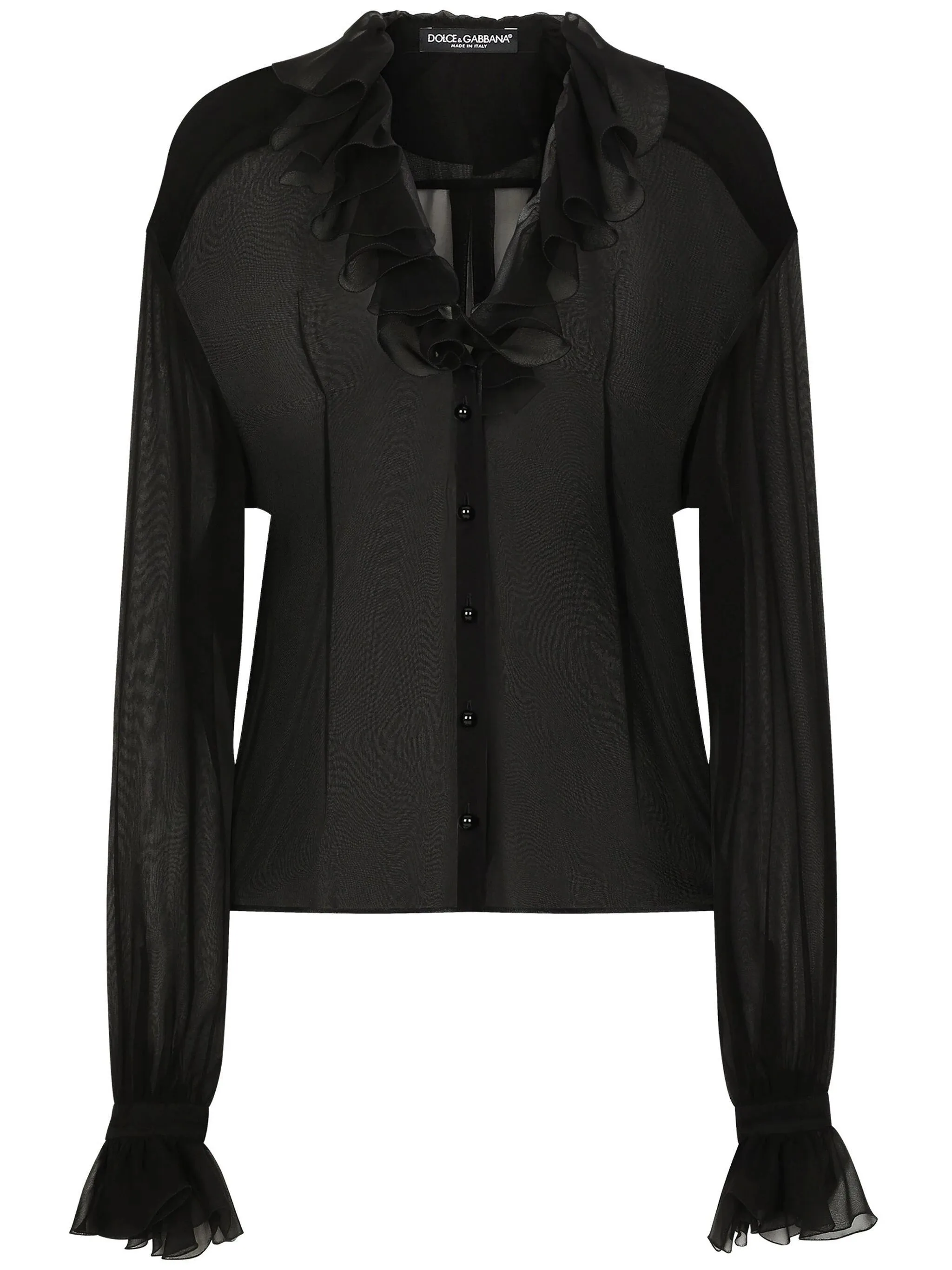 BLACK SILK BLOUSE sold by Lord & Taylor