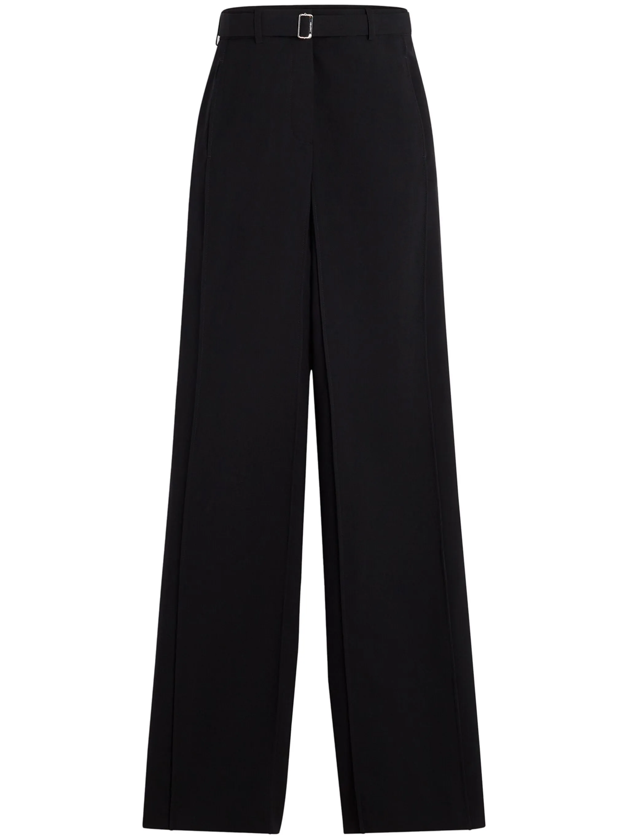 BLACK WOOL TROUSERS WITH BELT sold by Lord & Taylor