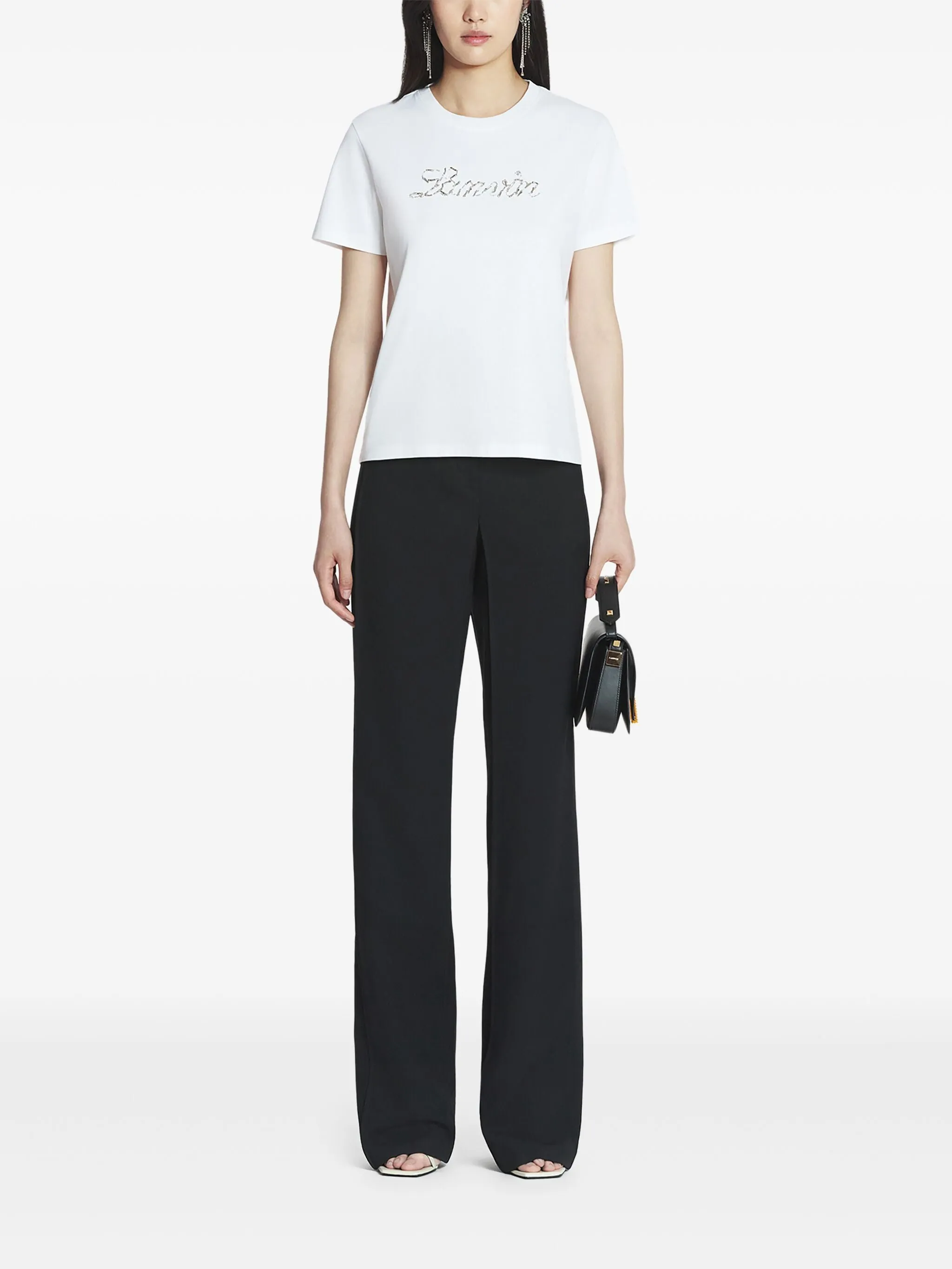 BLACK WOOL TROUSERS WITH BELT sold by Lord & Taylor product image thumbnail 2
