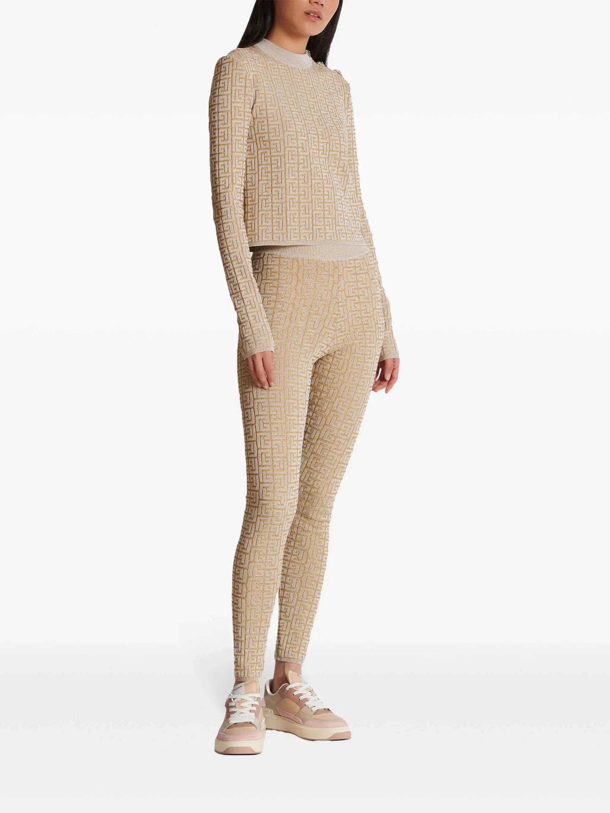 PB LABYRINTH NUDE LEGGINGS sold by Lord & Taylor product image thumbnail 3