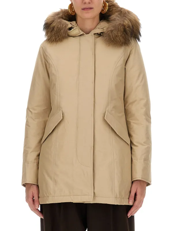 ARCTIC RACCOON BROWN PARKA sold by Lord & Taylor