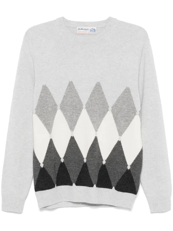 GREY CASHMERE PULLOVER sold by Lord & Taylor