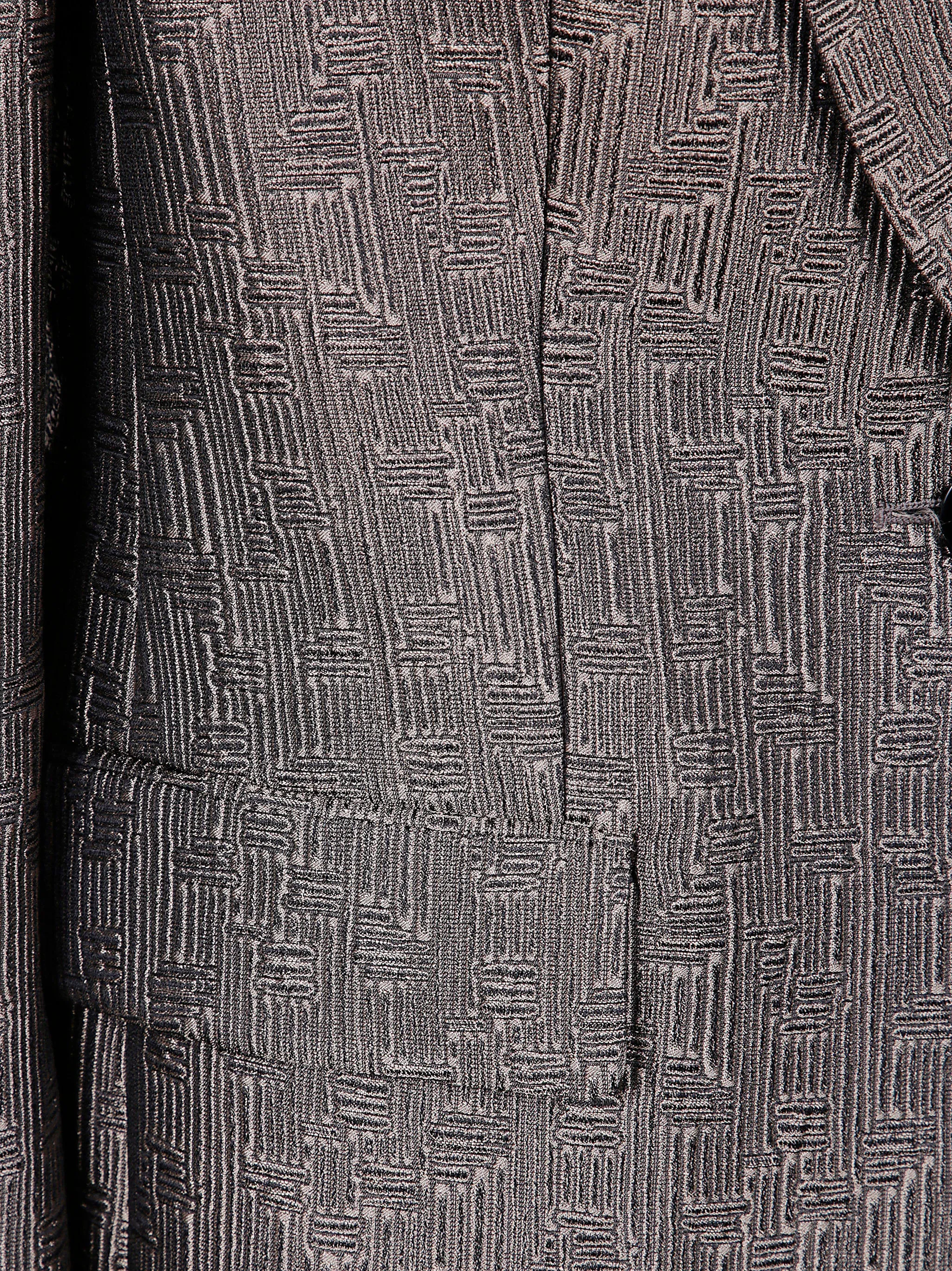 BROWN SINGLE-BREASTED SILK JACKET sold by Lord & Taylor product image thumbnail 3