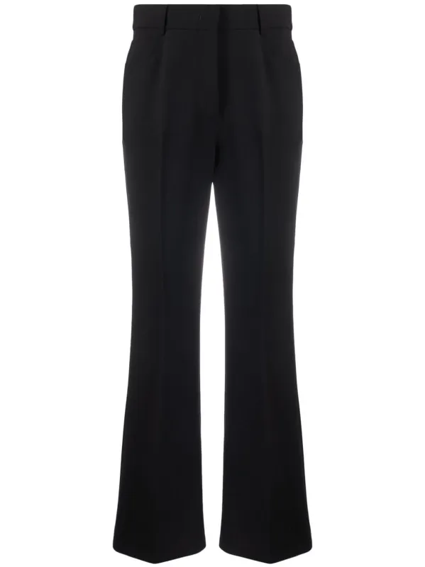 BLACK POLYESTER WOOL TROUSERS sold by Lord & Taylor