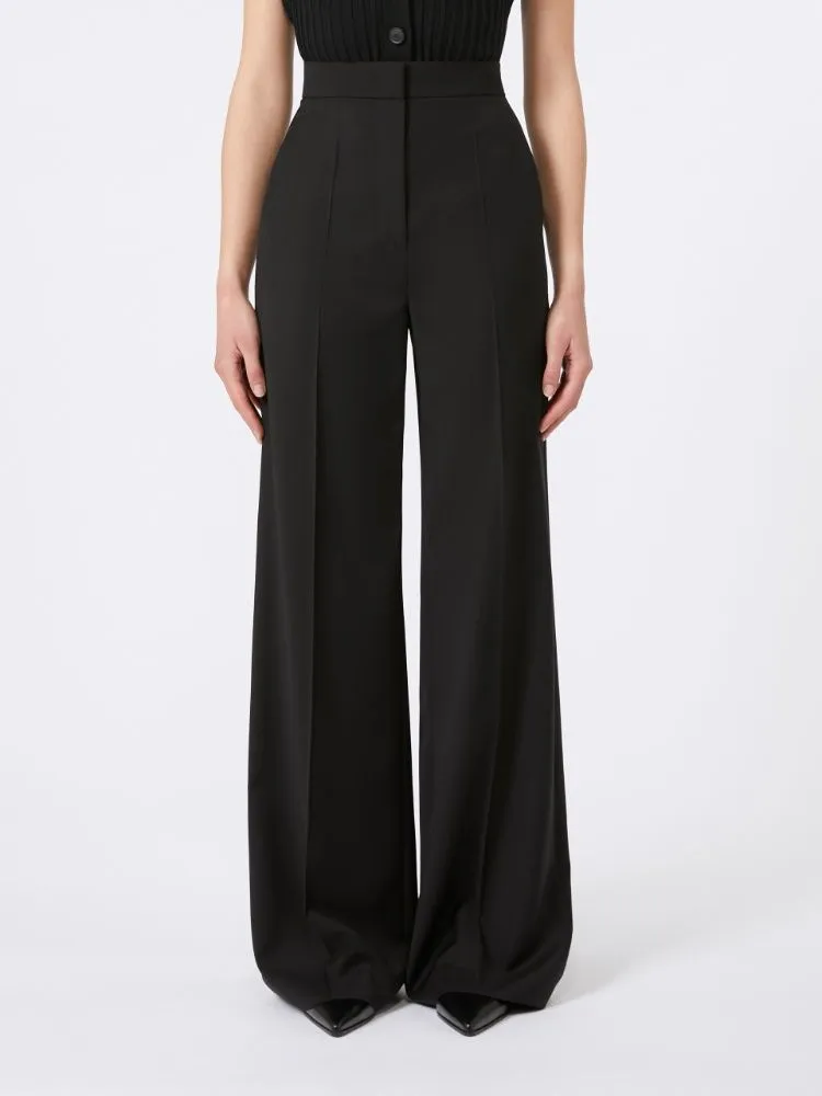 LONG BLACK WOOL TROUSERS sold by Lord & Taylor product image thumbnail 2