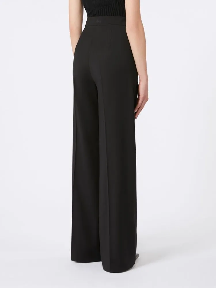LONG BLACK WOOL TROUSERS sold by Lord & Taylor product image thumbnail 3