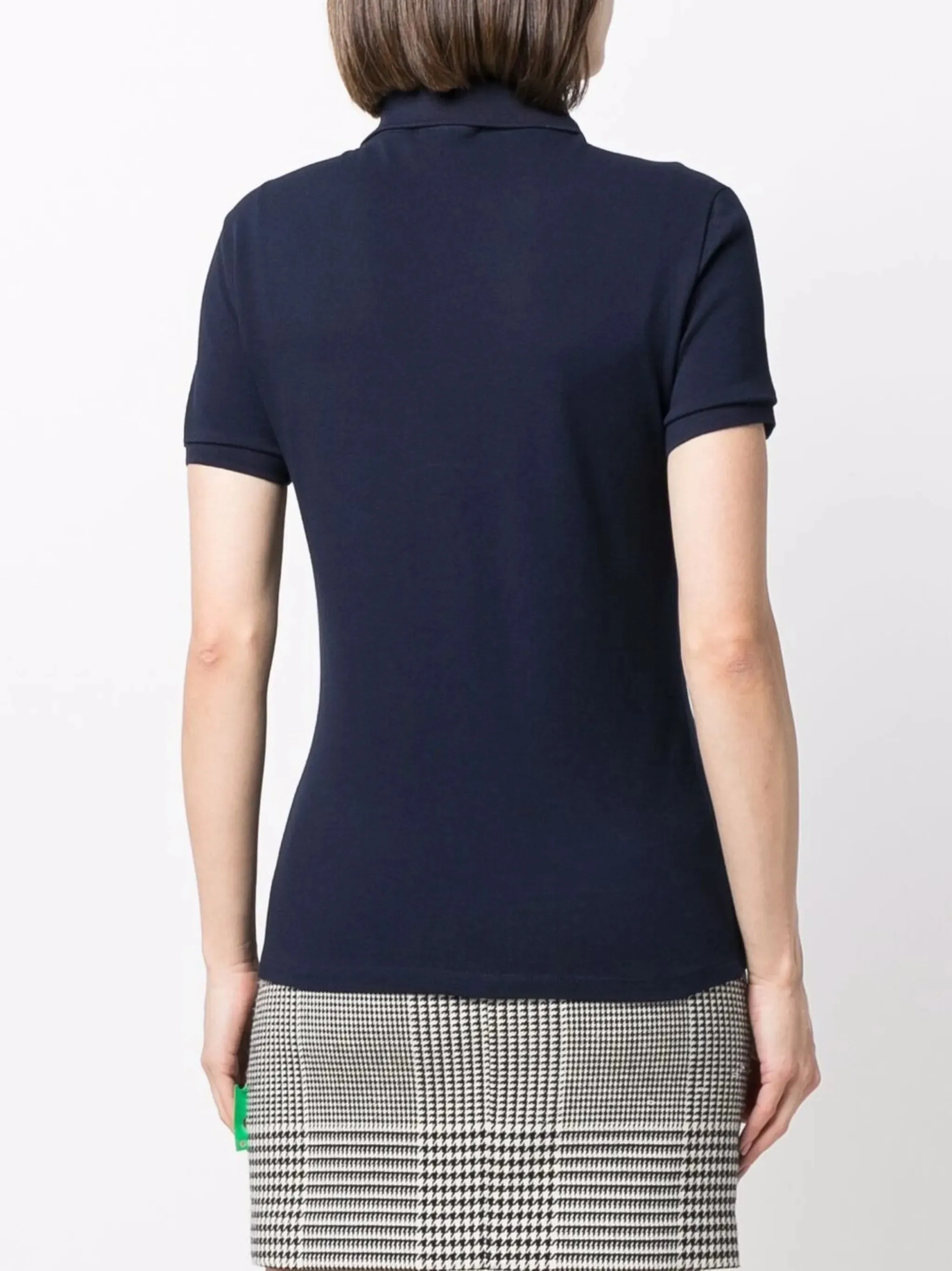 SLIM FIT BLUE POLO sold by Lord & Taylor product image thumbnail 4