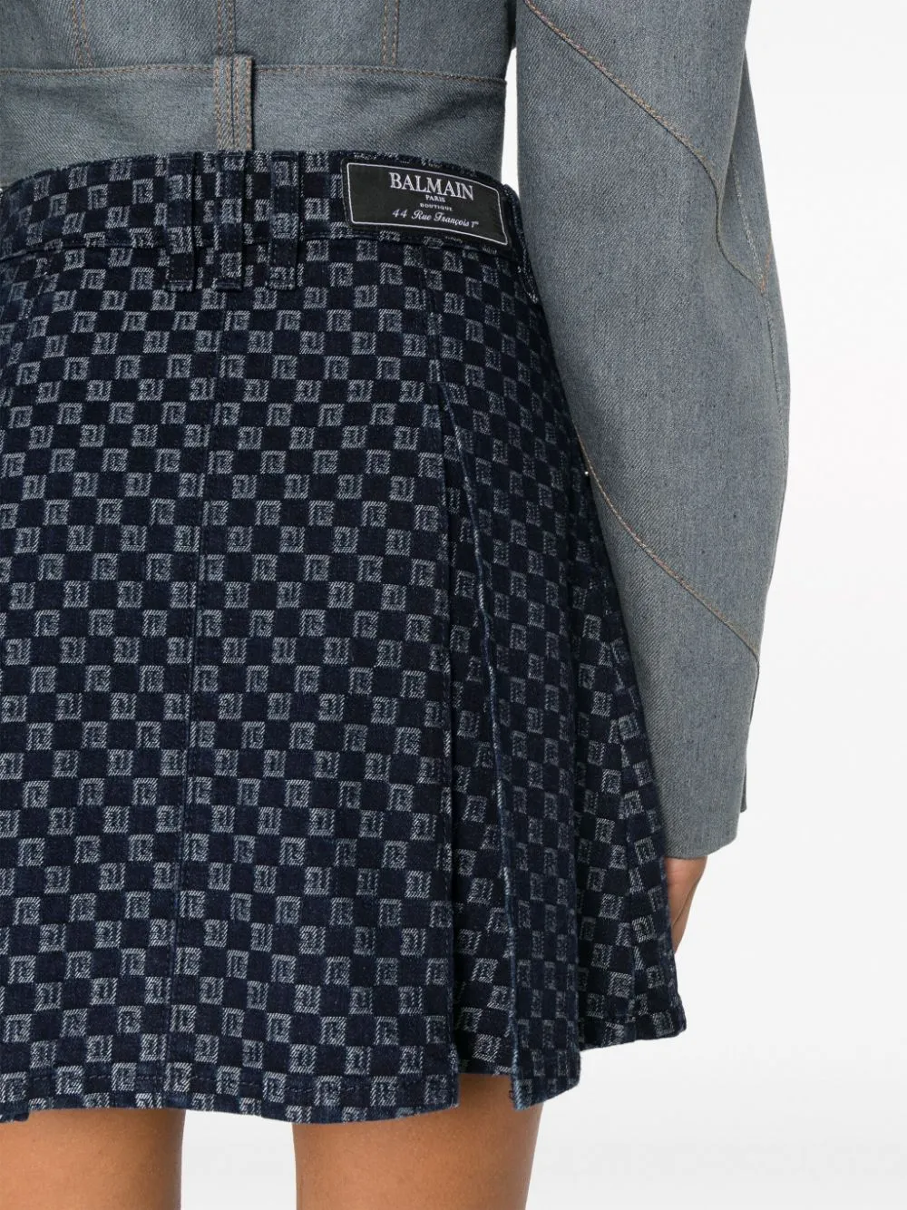 MINI MONOGRAM DENIM DRESS sold by Lord & Taylor product image thumbnail 3