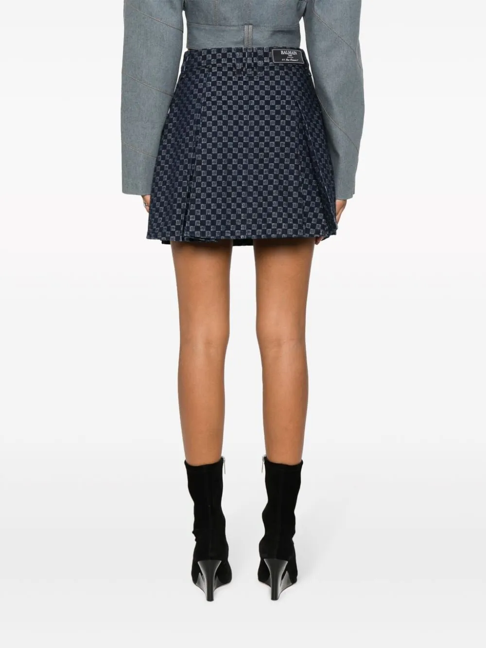 MINI MONOGRAM DENIM DRESS sold by Lord & Taylor product image thumbnail 2