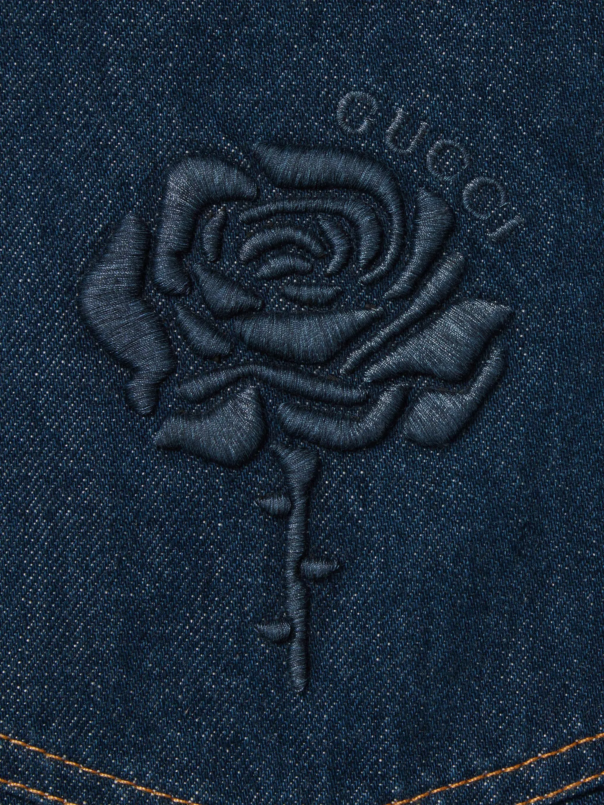 BLUE COTTON DENIM TROUSERS sold by Lord & Taylor product image thumbnail 2