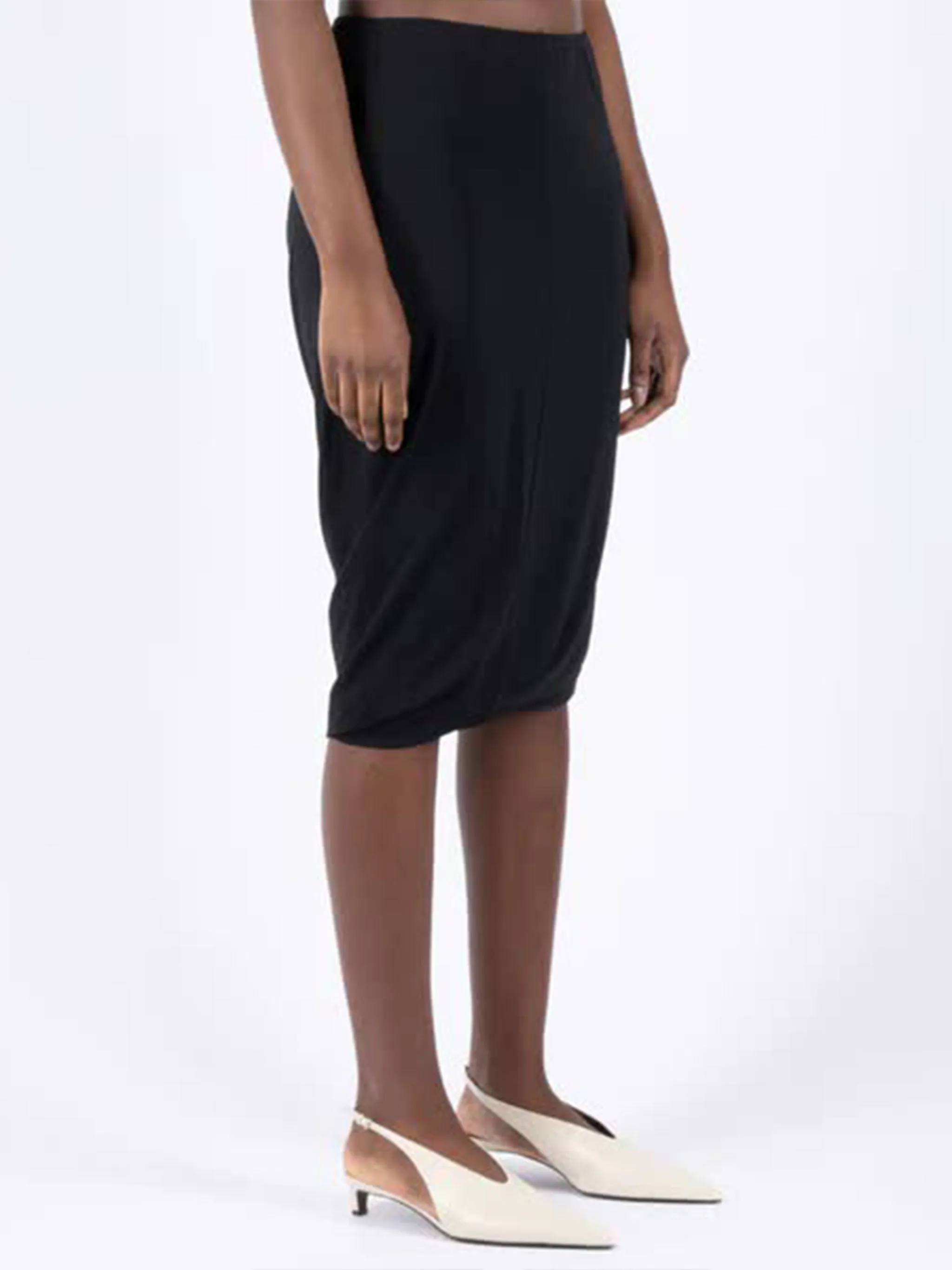 BLACK WOOL SKIRT sold by Lord & Taylor