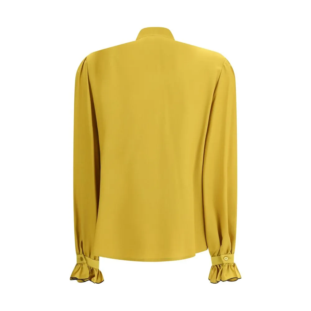 Silk Ruffle Pleated Blouse sold by Lord & Taylor product image thumbnail 2