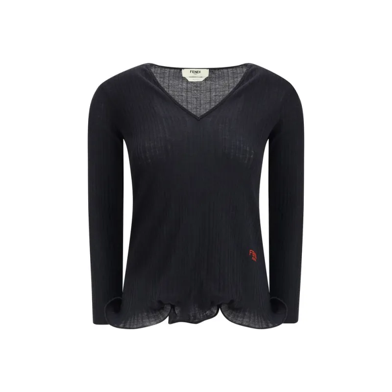 Long-sleeved Virgin Wool top sold by Lord & Taylor