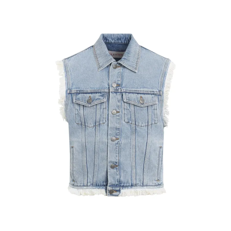 DENIM VEST sold by Lord & Taylor