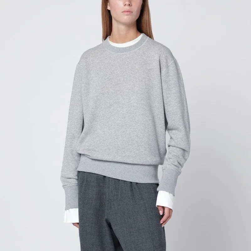 GREY MELANGE CASHMERE BLEND SWEATSHIRT sold by Lord & Taylor