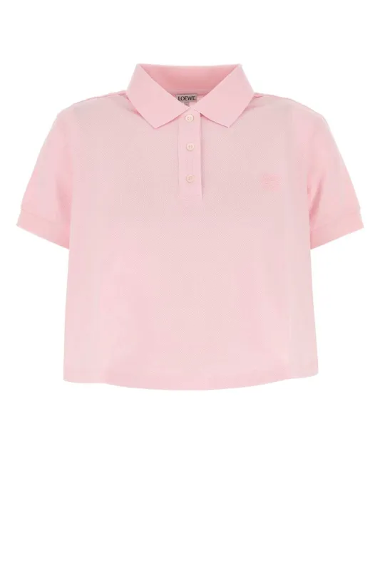 PINK PIQUET OVERSIZE POLO SHIRT sold by Lord & Taylor