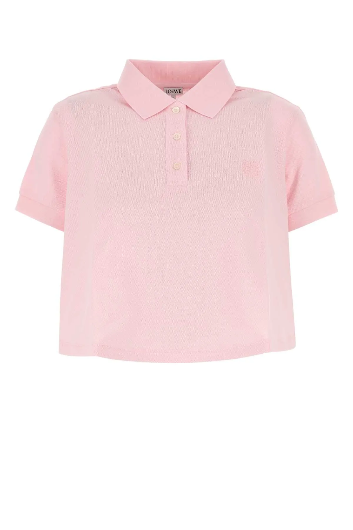 PINK PIQUET OVERSIZE POLO SHIRT sold by Lord & Taylor