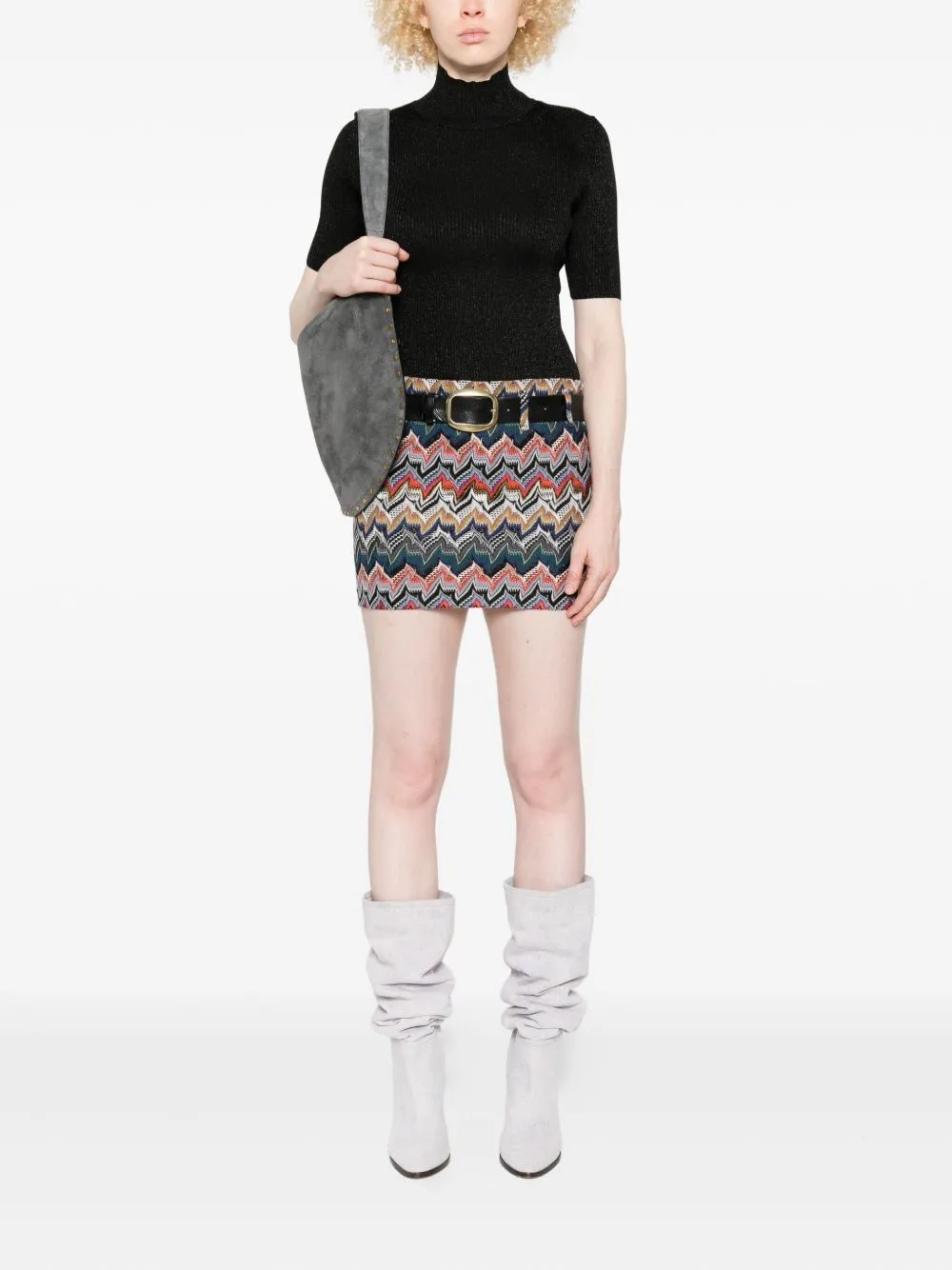 WOOL BLEND MINI SKIRT sold by Lord & Taylor product image thumbnail 5