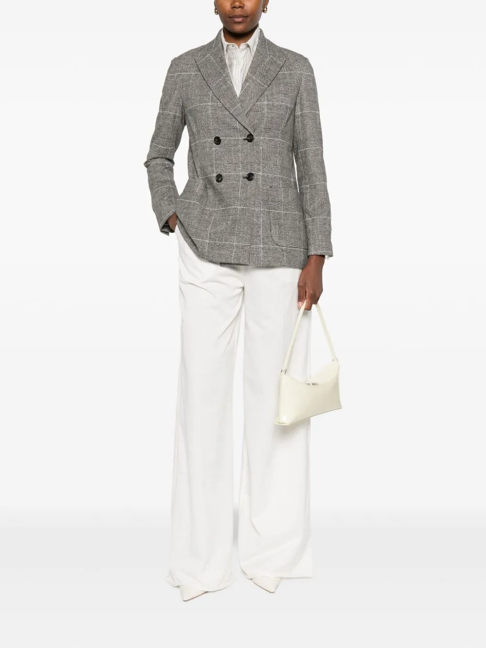 COTTON DOUBLE-BREASTED JACKET sold by Lord & Taylor product image thumbnail 5