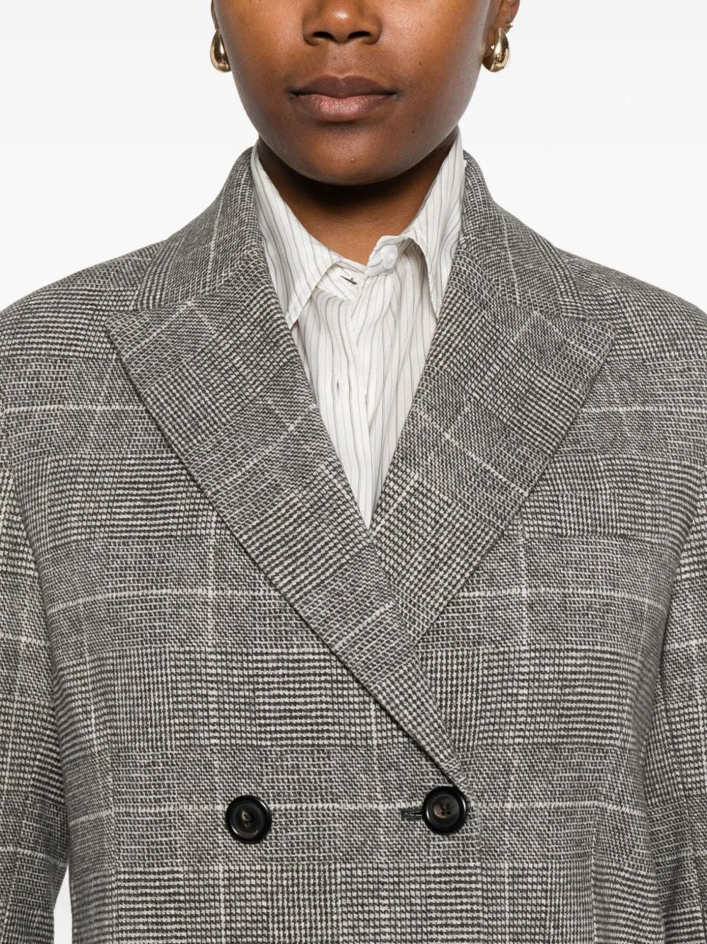 COTTON DOUBLE-BREASTED JACKET sold by Lord & Taylor product image thumbnail 2