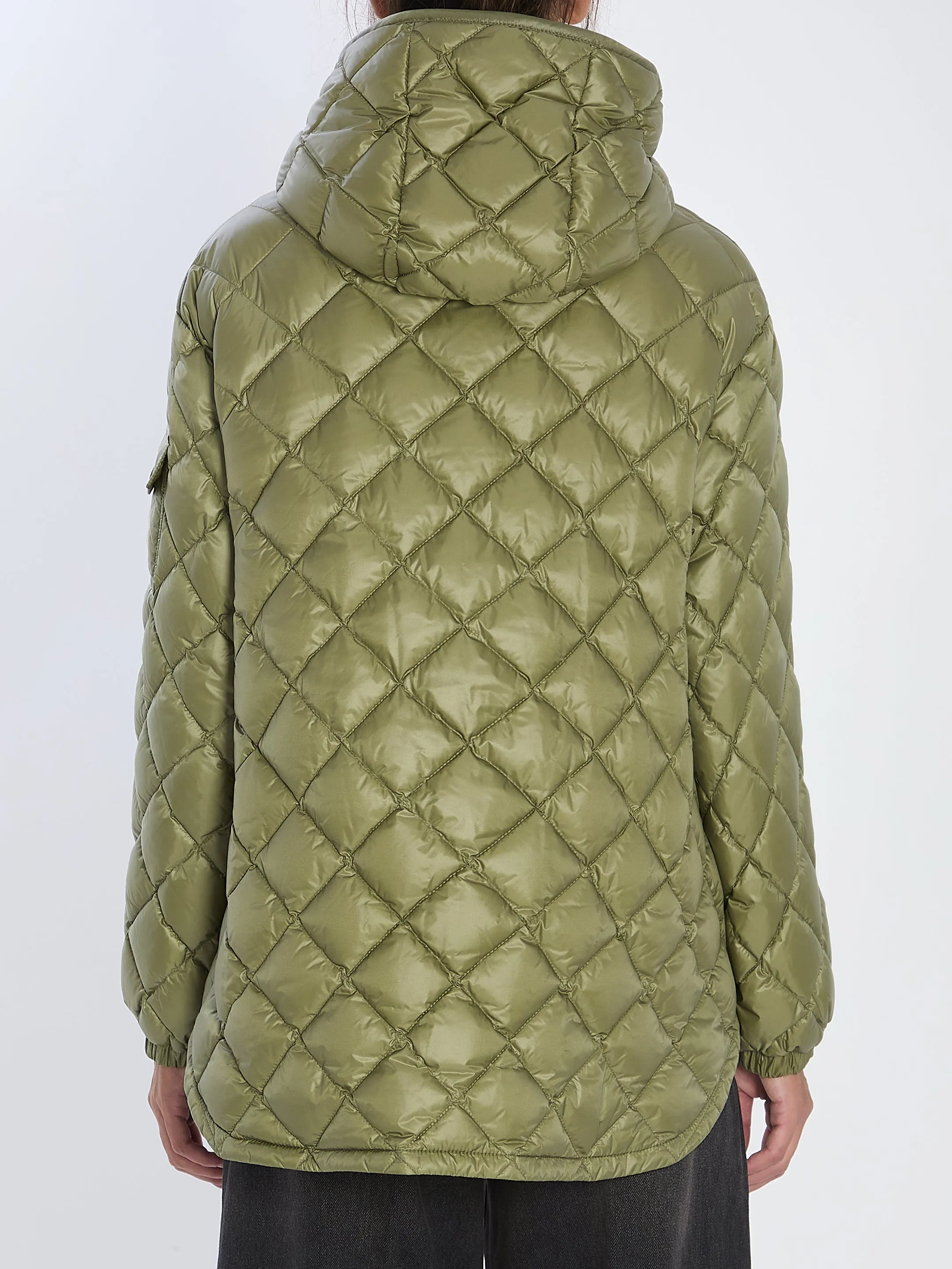 NYLON DOWN JACKET WITH HOOD sold by Lord & Taylor product image thumbnail 4