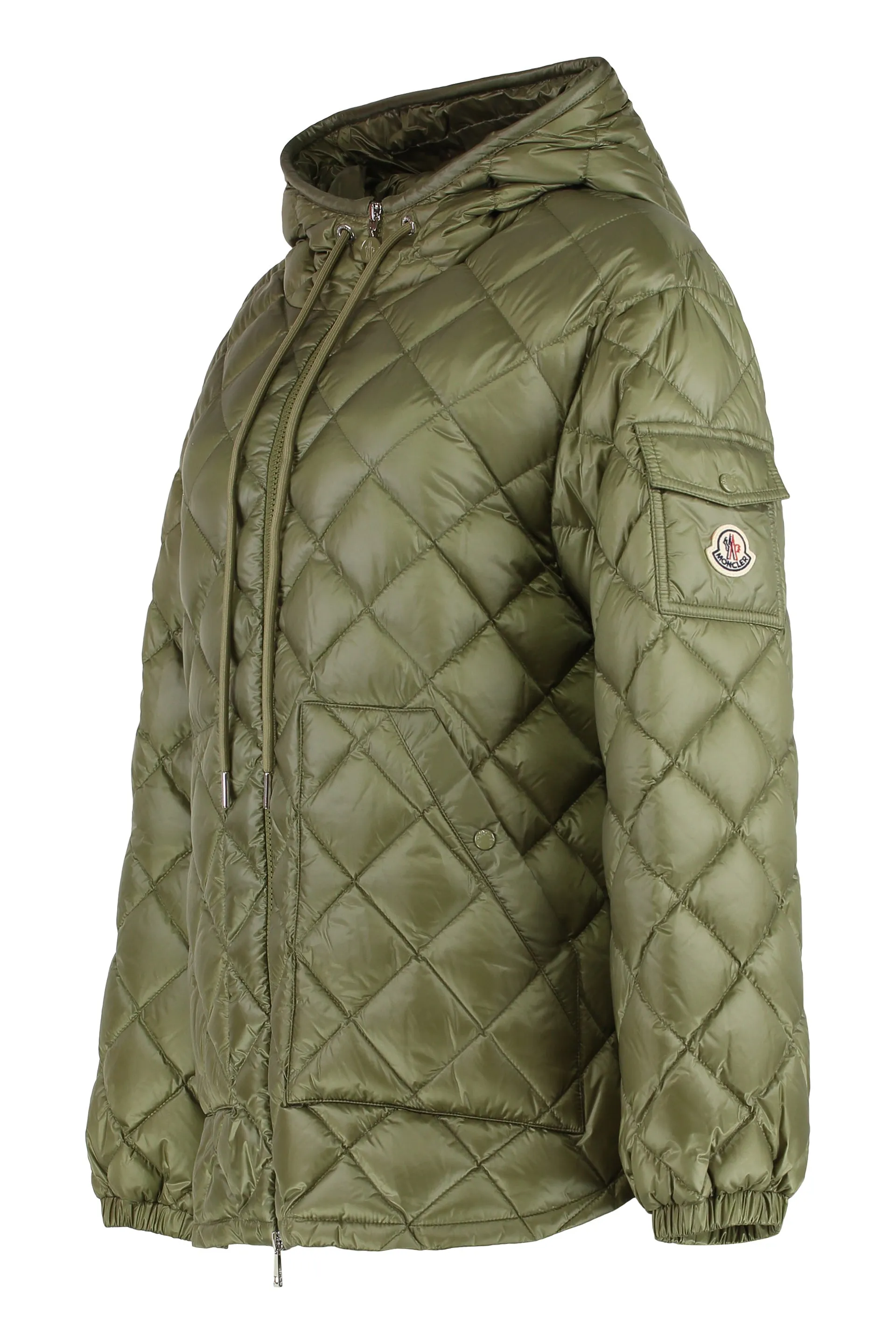NYLON DOWN JACKET WITH HOOD sold by Lord & Taylor product image thumbnail 3